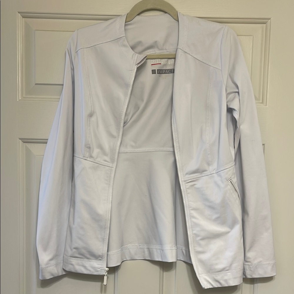 White Scrub Jacket